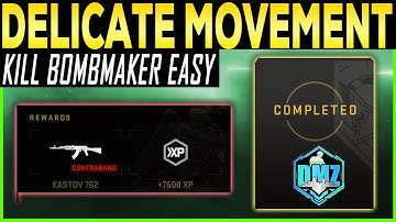 How to Kill the Bombmaker Without Triggering Any Traps - DMZ DELICATE MOVEMENT - Crown Tier 3
