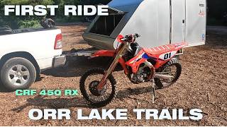 FIRST RIDE ORR LAKE TRAILS
