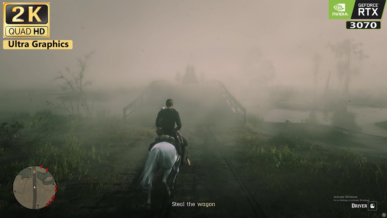 Steal Wagon Red Dead Redemption 2 Best Visuals graphics gameplay 