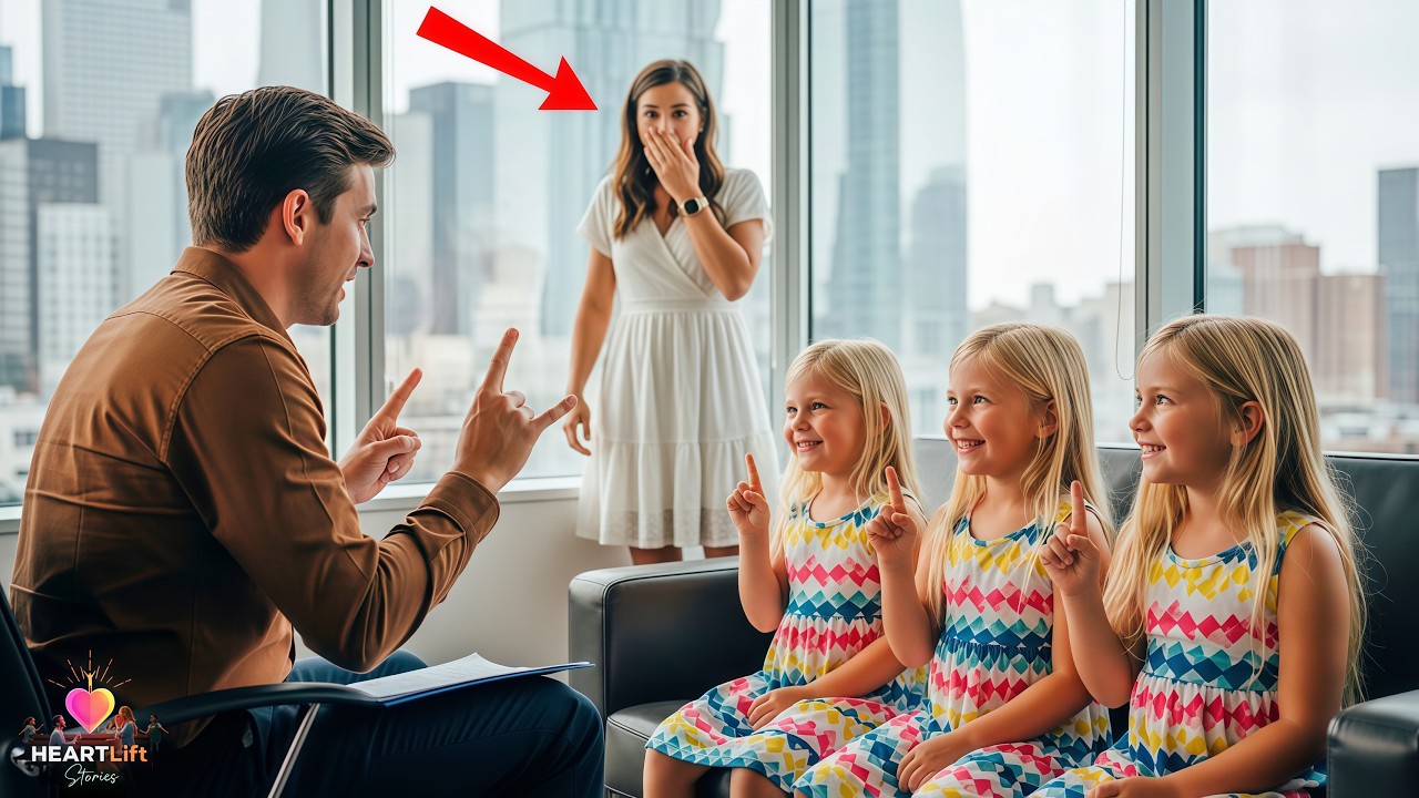 Молчаливые тройняшки генерального директора отвергли всех нянь, а затем язык жестов изменился у о...