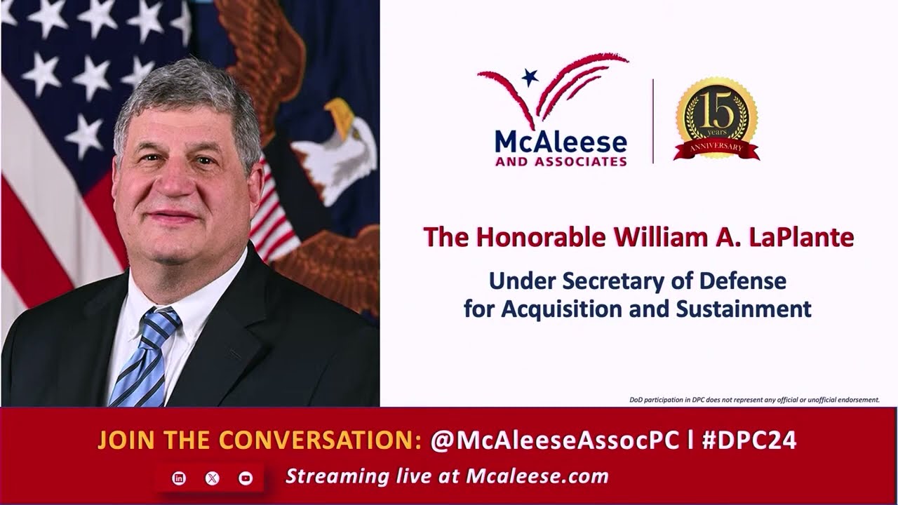 2024 15th Annual McAleese "Defense Programs" Conference 