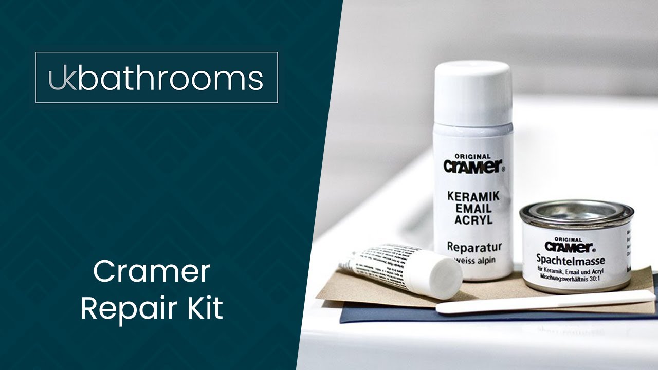 Cramer repair kit for enamel, ceramic & acryl