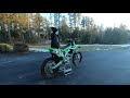 KX250F WITH FMF 4.1 TITANIUM EXAUST STARTUP AND REV