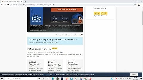 Codechef January Challenge solution 2021 ||chef and ants solution ||And or Game ||WIPL solution