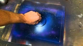 planet painting rings tutorial saturn galaxy paint spray watercolor diy contest space ringed paintingvalley tutoria