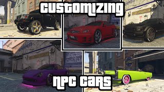 Customizing NPC Cars In GTA 5!