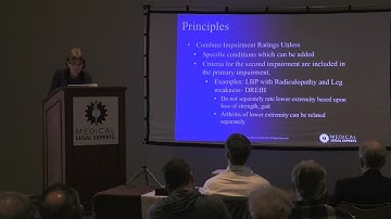 Overview of the AMA Guides Impairment Ratings and Apportionment Featuring Dr. Linda Cocchiarella
