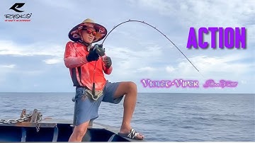 Hãy Cùng Chiêm Ngưỡng Action Cần Câu Violet Viper Không Làm Anh Em Thất Vọng  - Ryoko Việt Nam