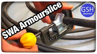 How to Make off a SWA Cable Using a C.K Armourslice SWA Cable Stripper