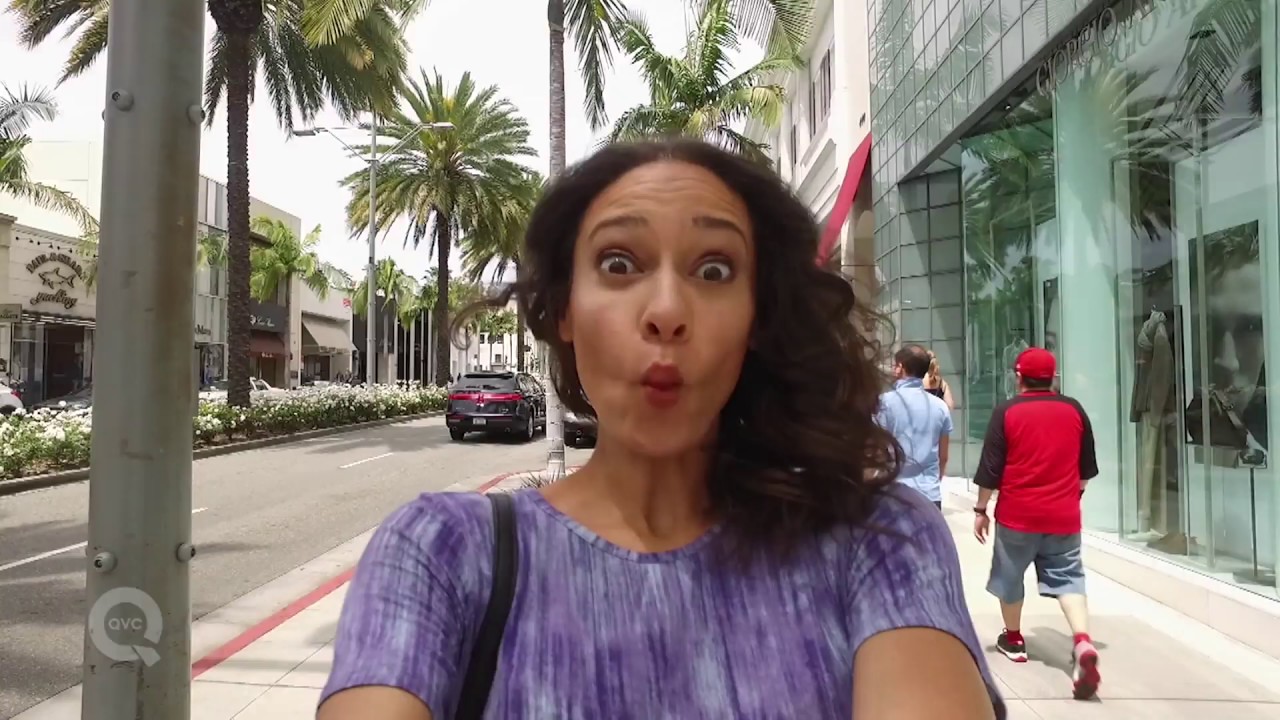 Lisa Rinna Collection Printed Knit Top with Back Detail on QVC