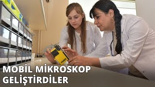 Cep telefonuna entegre, mobil mikroskop geliştirdiler