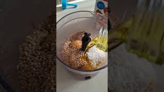 Банановые печеньки с кунжутом без сахара #выпечкабезглютена