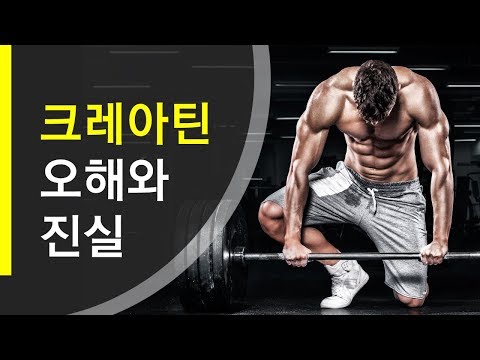 부스터 대신 안전한 크레아틴으로 시작하자 웨이트 근육성장 팁