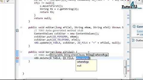 Eliminar Datos en SQLite. Tutorial 50 en Español. Desarrollo de Aplicaciones Android.