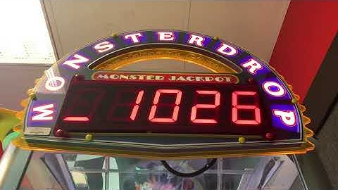 Monster Drop Redemption Arcade Game by Benchmark Games