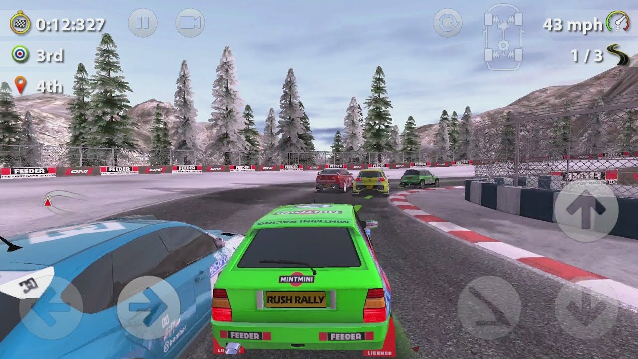 Rush Rally 2 Android Gameplay #DroidCheatGaming - YouTube