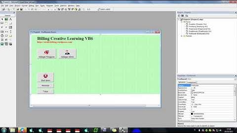 Membuat Biling Dengan VB6 dan database Access