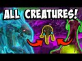 All Creatures in the Eternal Cylinder Beta!