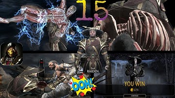 MORTAL KOMBAT - Gameplay Walkthrough Part 15 - Tower Fight ( iOS , Android )