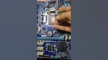 I3 2nd generation processor install gigabyte h61 motherboard #shorts