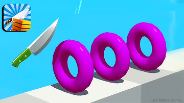 ‎Slice It All ⭐️🔪🔥 ASMR Relaxing and Satisfying Gameplay Walkthrough (Android/IOS)