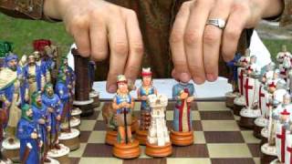 Classic Theme Chess Sets: Crusaders, Civil War ... etc.!