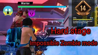 Impossible Zombie mode stage 15 in Garena free fire 🔥