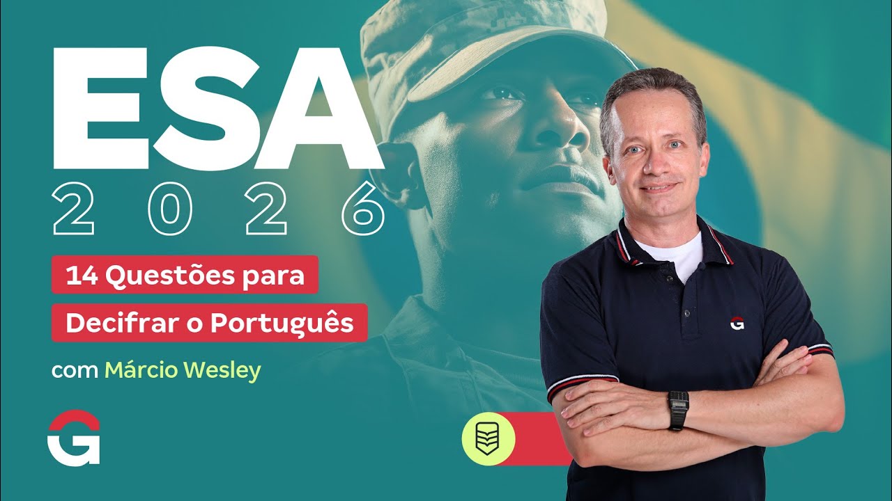 Concurso ESA 2026: 14 Questões para Decifrar o Português