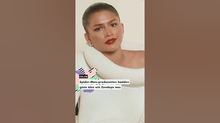 Spider-Man-producenten hadden géén idee wie Zendaya was #zendaya #spiderman #teenmag