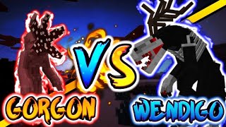 🎃Demogorgon VS Wendigo en Minecraft|#shorts screenshot 4