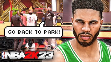 This JAYSON TATUM BUILD has COMP STAGE PLAYERS RAGING in NBA 2K23