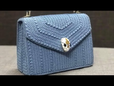 Video Hướng dẫn móc túi Bvlgari 2 ngăn p2 - youtube