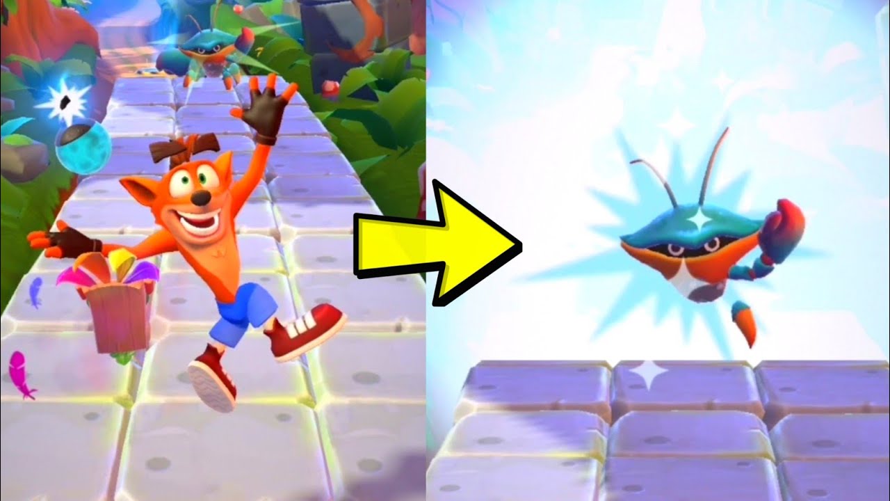 Crash Bandicoot: On the Run! - Crab 🦀 Boss lvl - Running Game Gameplay Android iOS #17