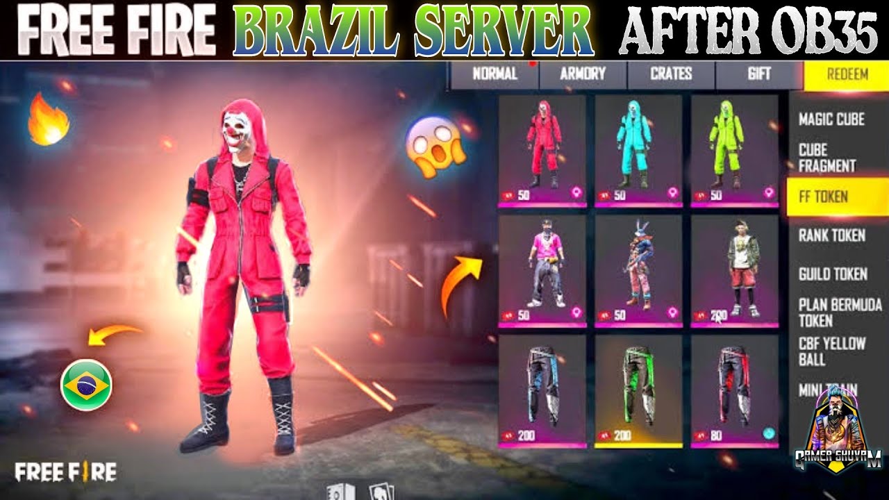 TUDO SOBRE O SERVIDOR AVANÇADOO @Garena Free Fire Brasil #ffob40