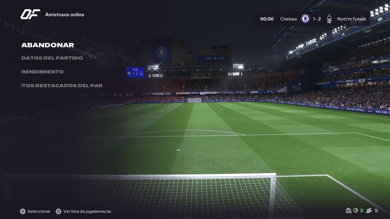 Fecha Chelsea vs Nottigham Foret