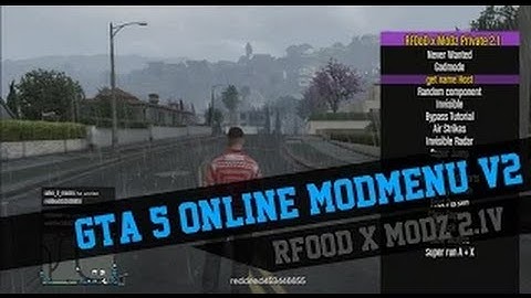 [GTA5/PS3/1.24/1.25]MOD MENU RFOOD X MODZ 2.1V