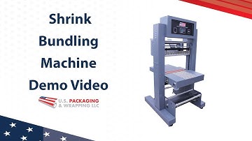 Shrink Bundling Machine Demo Video