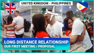 Meeting my Filipina GF for the first time | LDR British Filipina