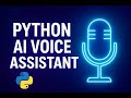 ai voice assistant python Complete Step by Step project Real-Time NLP, API Speech-Recognition