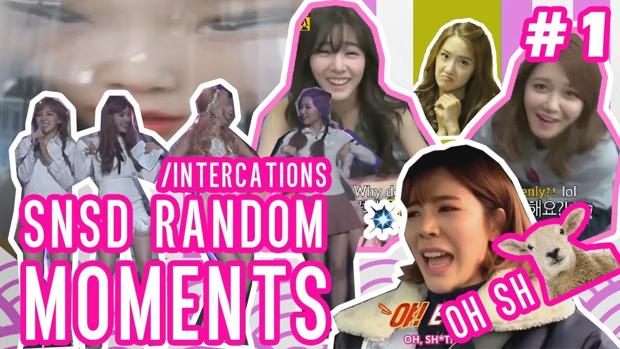SNSD Random Moments & Interactions 소녀시대