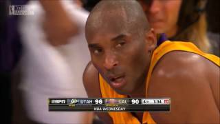 Kobe's Amazing Last 3 minutes and 20 seconds