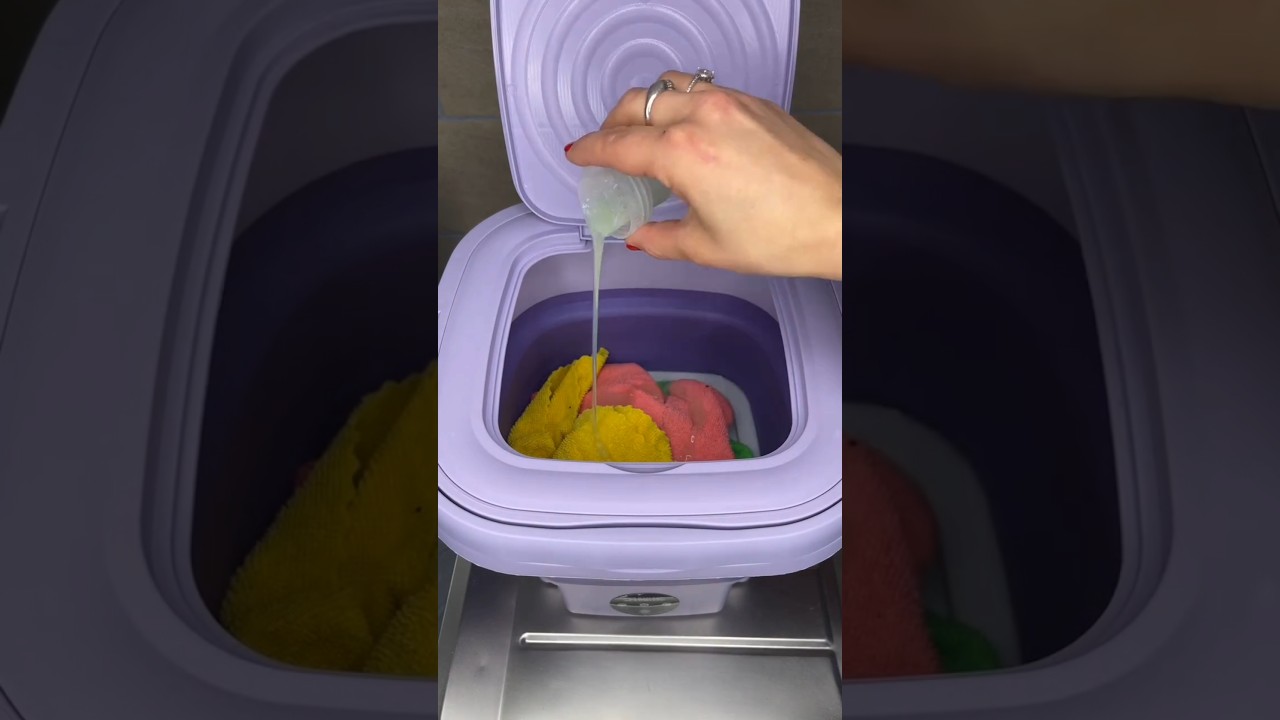 Low Budget Portable Mini Washing Machine 