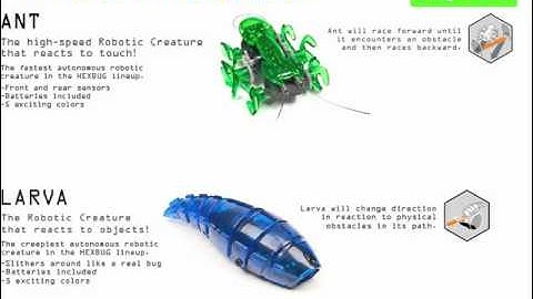 HEXBUG - Changing batteries for NANO, Spider, Ant, Larva