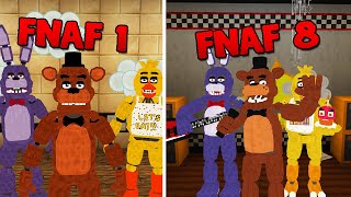 Best FNAF 1-8 Maps for Minecraft PE / BE