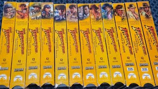 Indiana Jones Collection 2023 with Young Indiana Jones VHS (Rare)