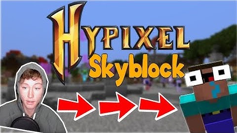 Hypixel NOOB plays SKYBLOCK! | Hypixel Skyblock #1