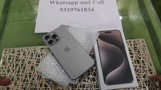 6/128GB 15 Pro Max Clone Model Ch concept | Full unboxing review | 9319761834