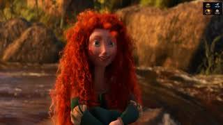 Merida and Her Mother Fish Together 🐟🌿 | Peaceful Moment | Brave (2012)