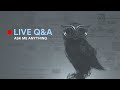 Live Q&A. Ask me anything