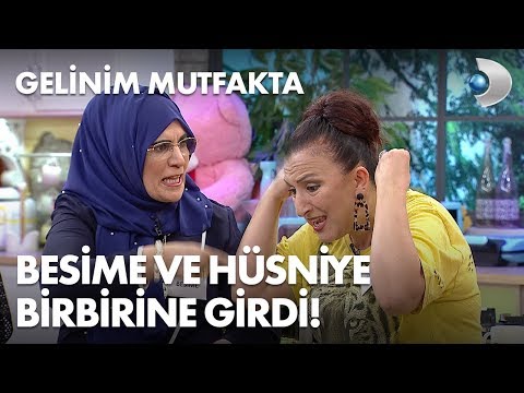 Besime Hanım ve Hüsniye Hanım birbirine girdi! Gelinim Mutfakta 318. Bölüm